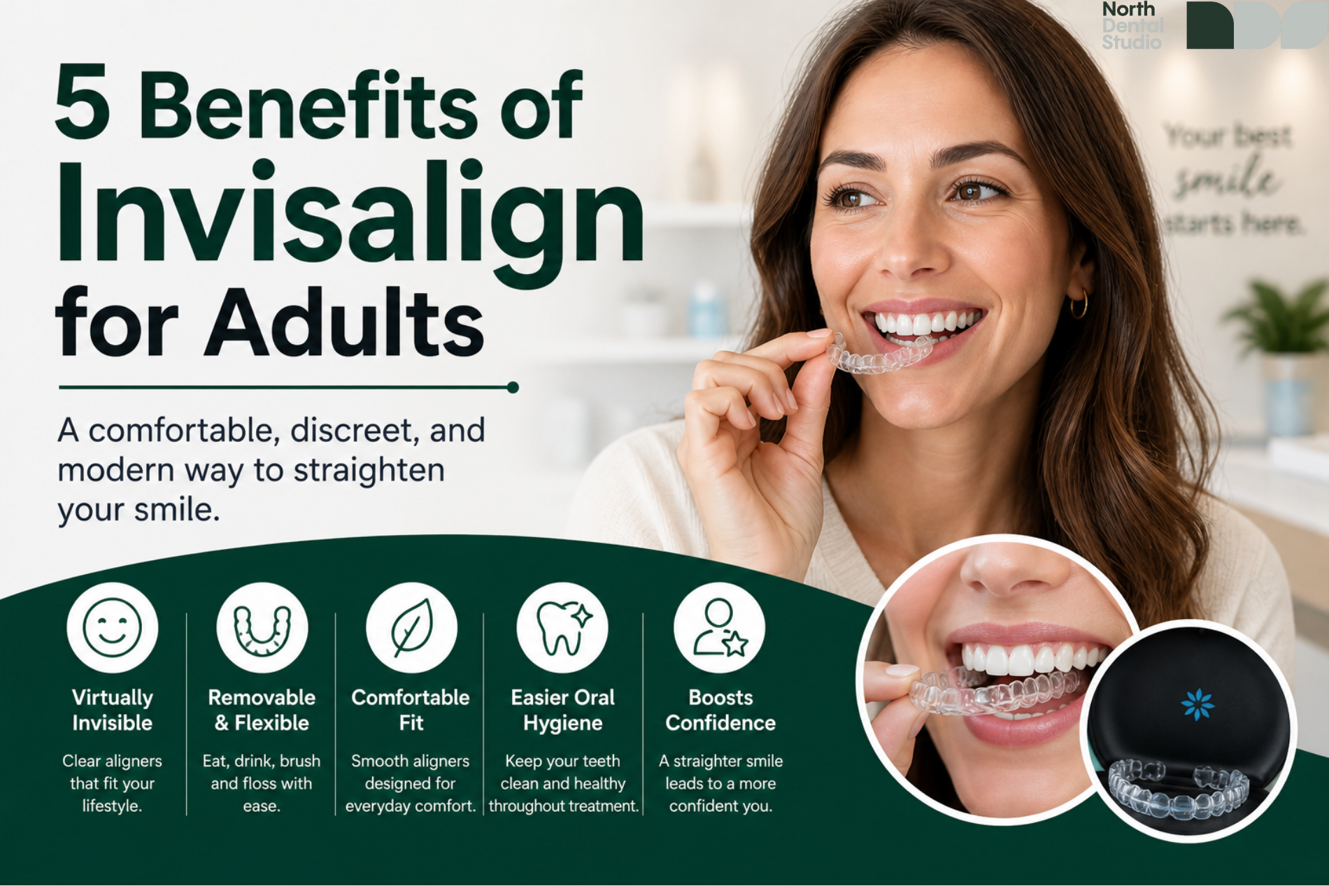 5 Benefits of Invisalign for Adults